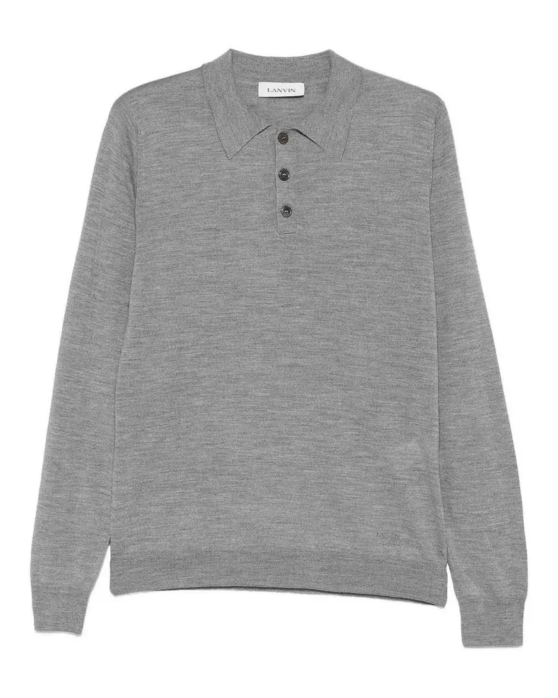 Lanvin Rundhalspullover - Grau Grau