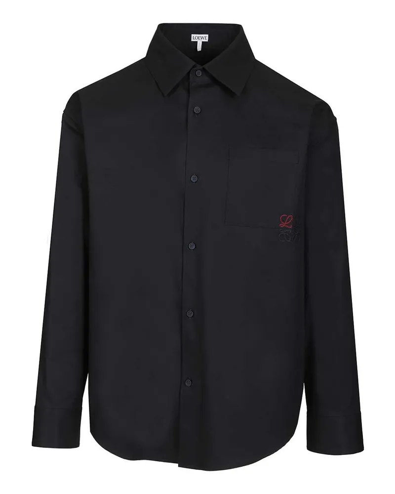 Loewe Hemd - Blau Blau
