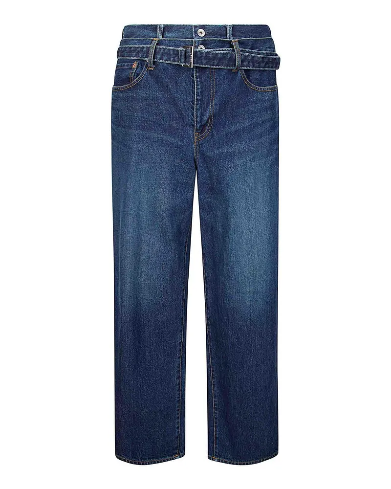 Sacai Casual Hose - Blau Blau