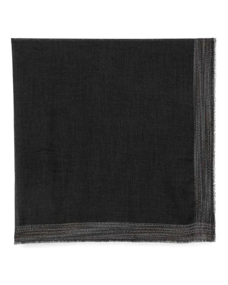 Faliero Sarti Schal - Schwarz Schwarz