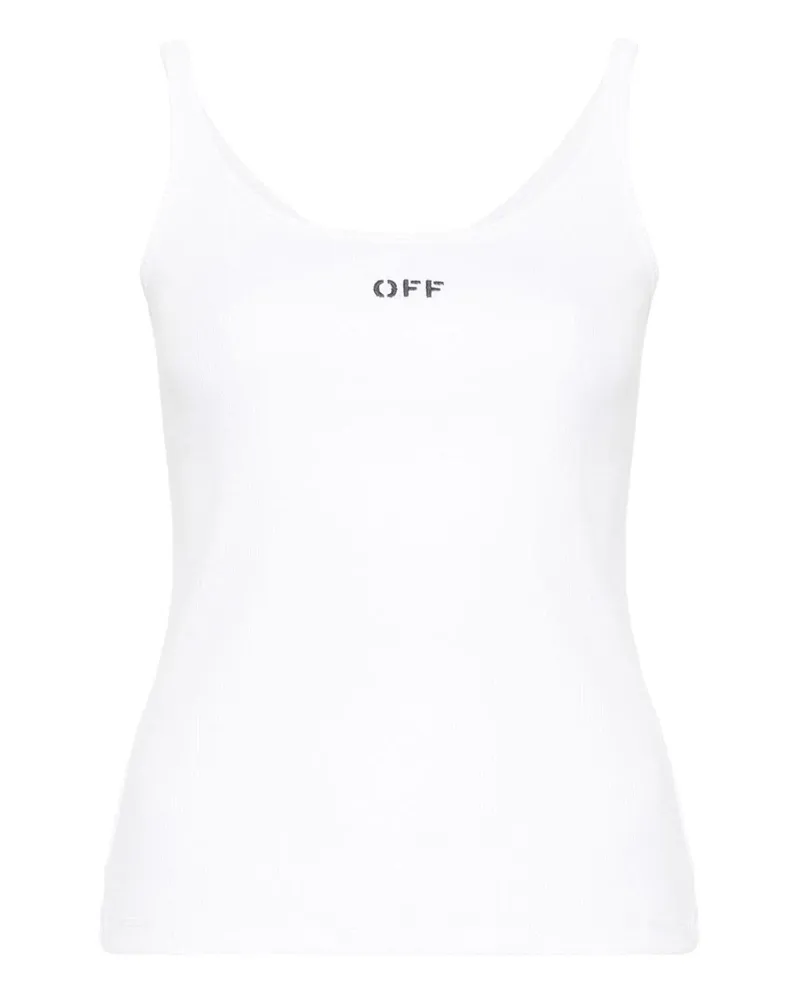 OFF-WHITE Top - Weiß Weiß