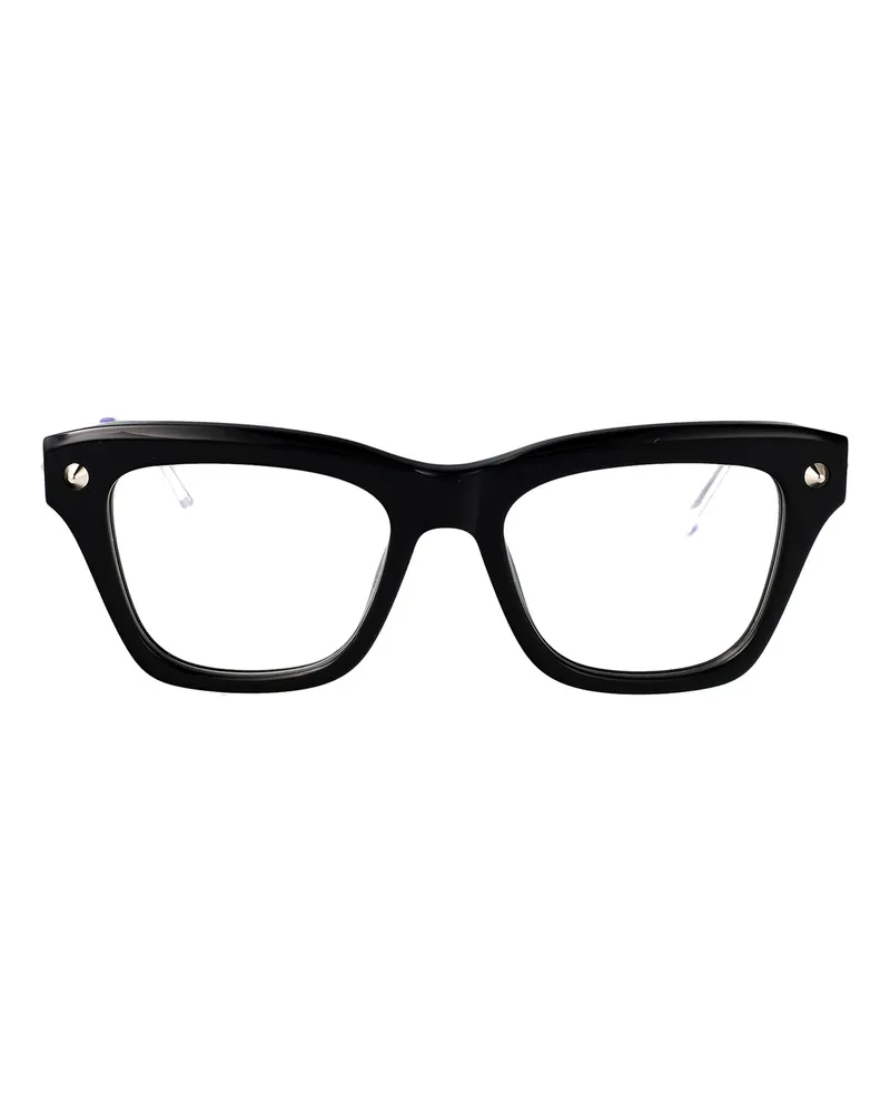 Alexander McQueen Sonnenbrille - Schwarz Schwarz