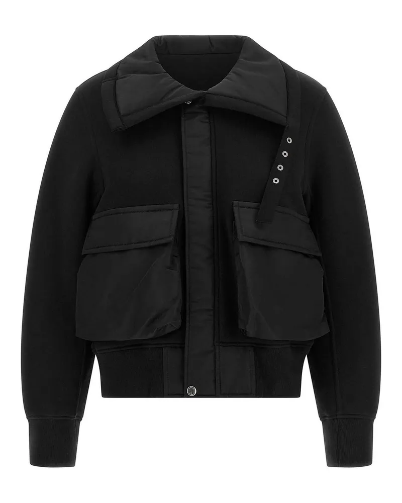 Sacai Casualjacke - Schwarz Schwarz