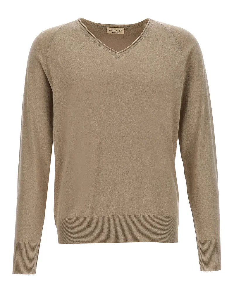 MA'RY'YA Cardigan - Beige Beige