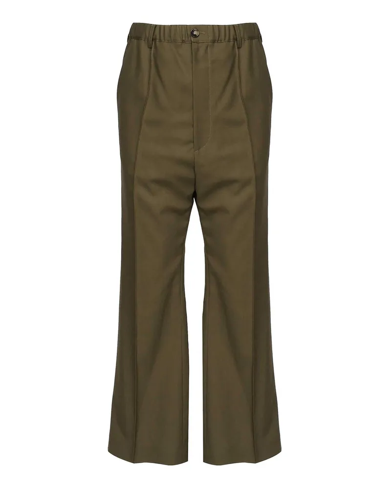 Marni Casual Hose - Dunkelgrün Dunkelgrün