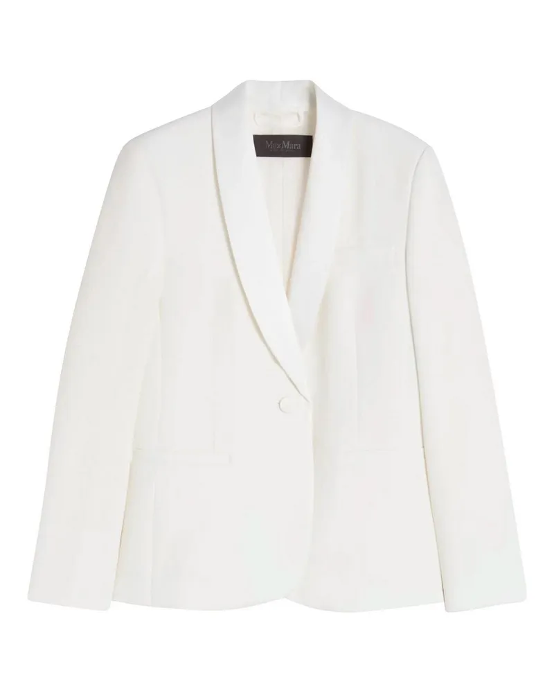 Max Mara Blazer - Weiß Weiß