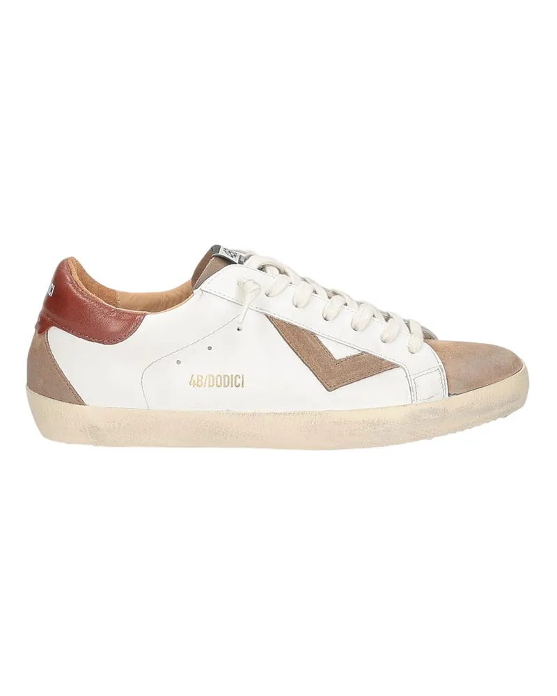 4B12 Sneaker - Weiß Weiß