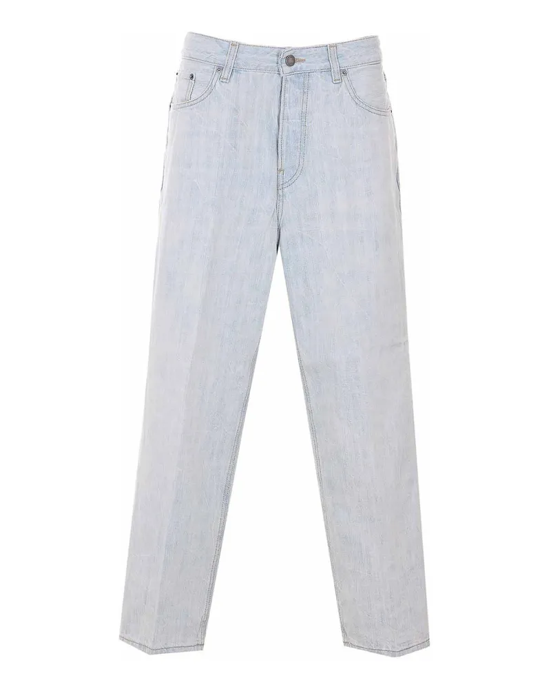 Haikure Straight Leg Jeans - Blau Blau