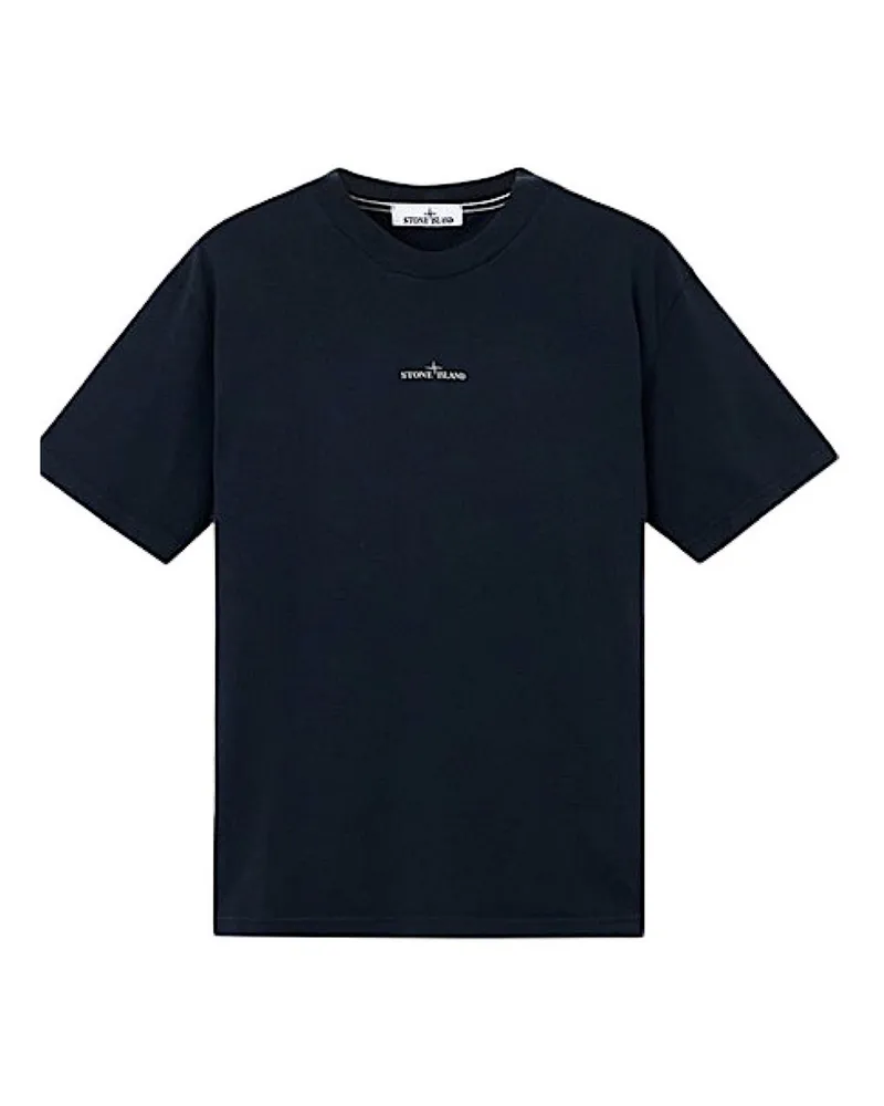 Stone Island T-Shirt - Blau Blau