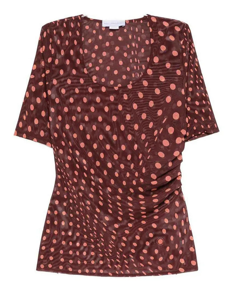 Stella McCartney Top - Bordeaux Dunkelrot