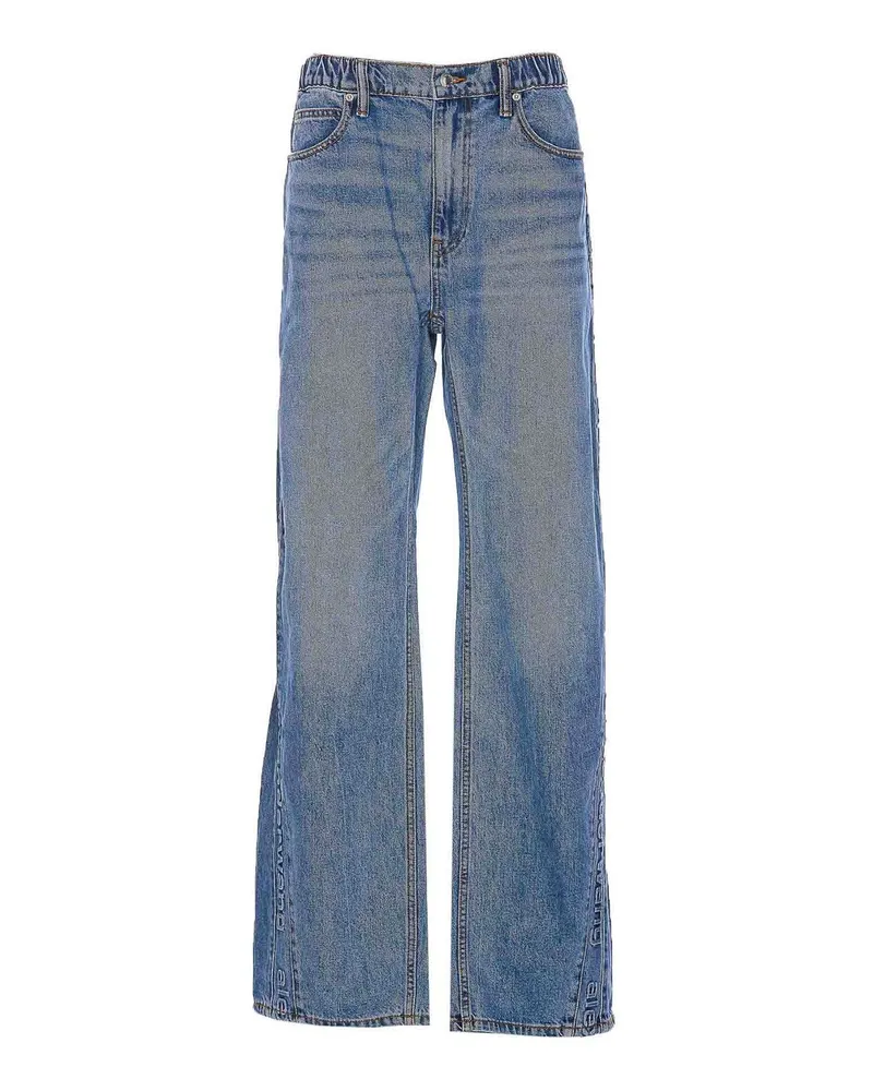 Alexander Wang Straight Leg Jeans - Blau Blau