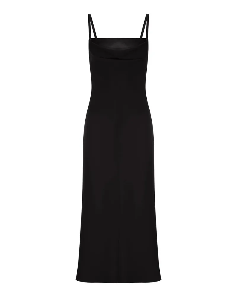 Max Mara Cocktailkleid - Schwarz Schwarz