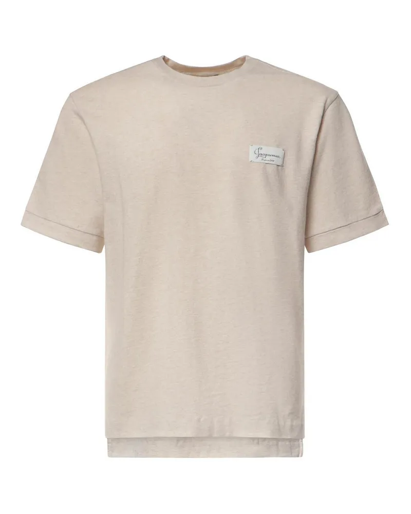 Jacquemus T-Shirt - Beige Beige