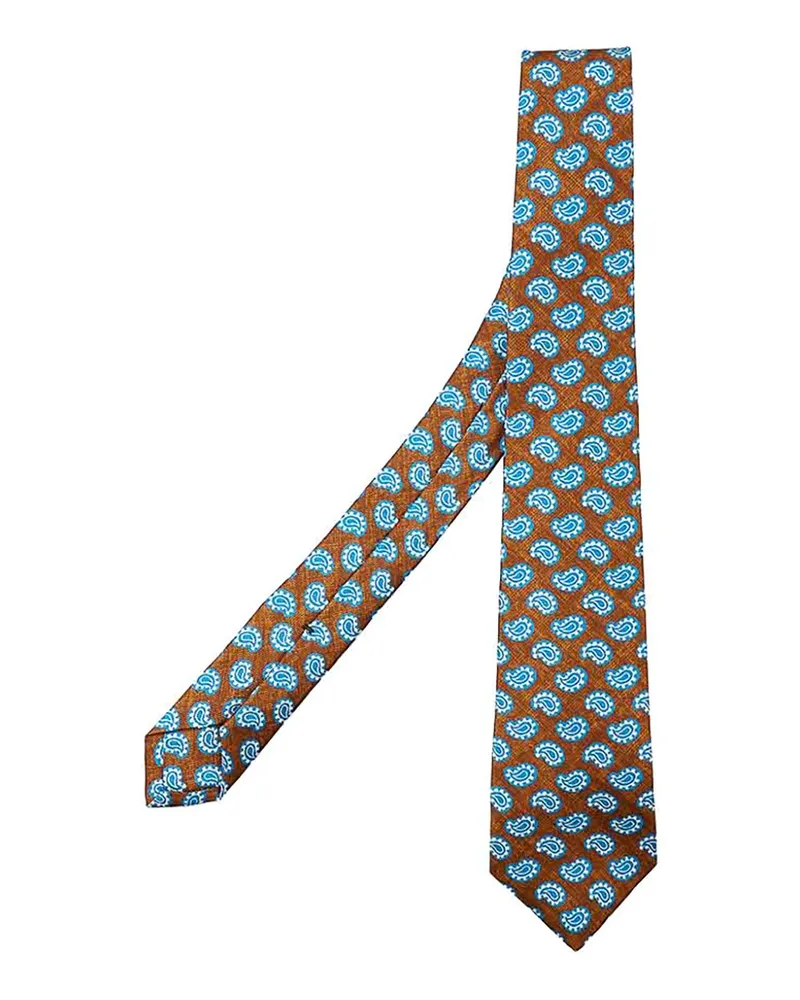 Kiton Krawatte - Braun Braun