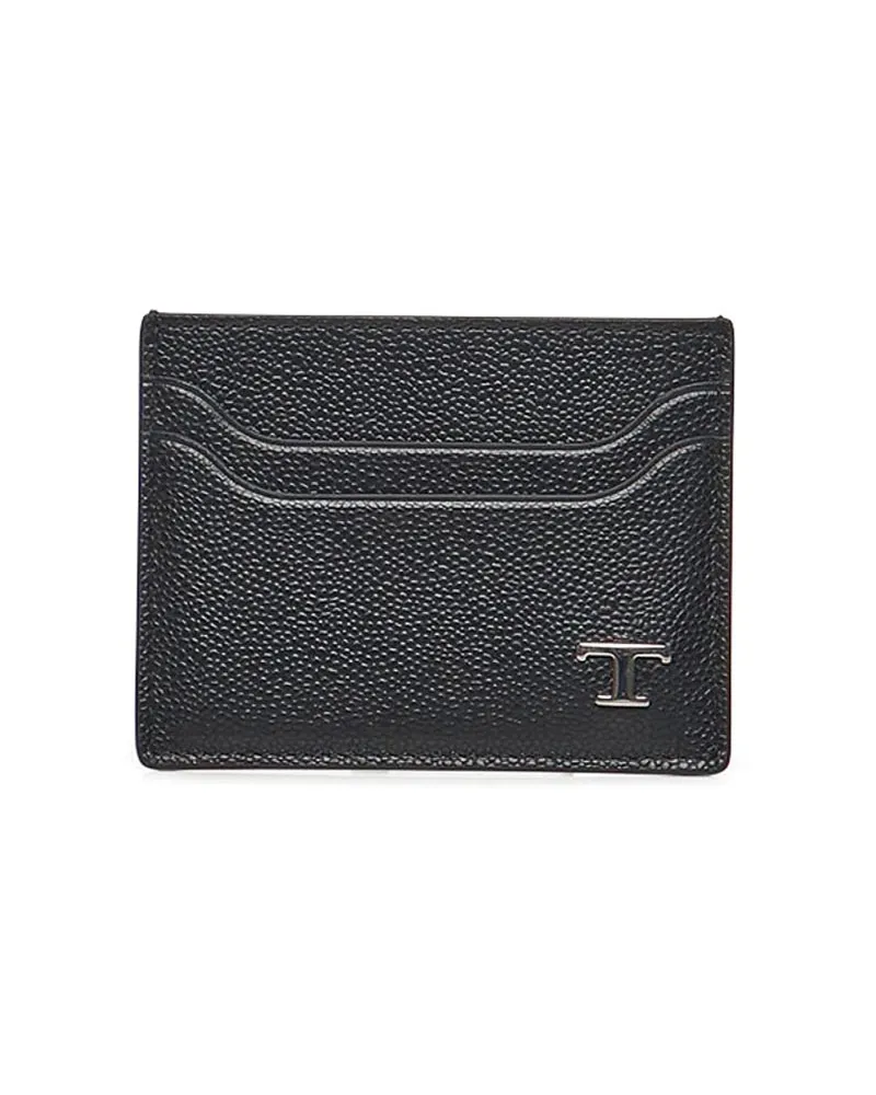 TOD'S Portemonnaie - Schwarz Schwarz
