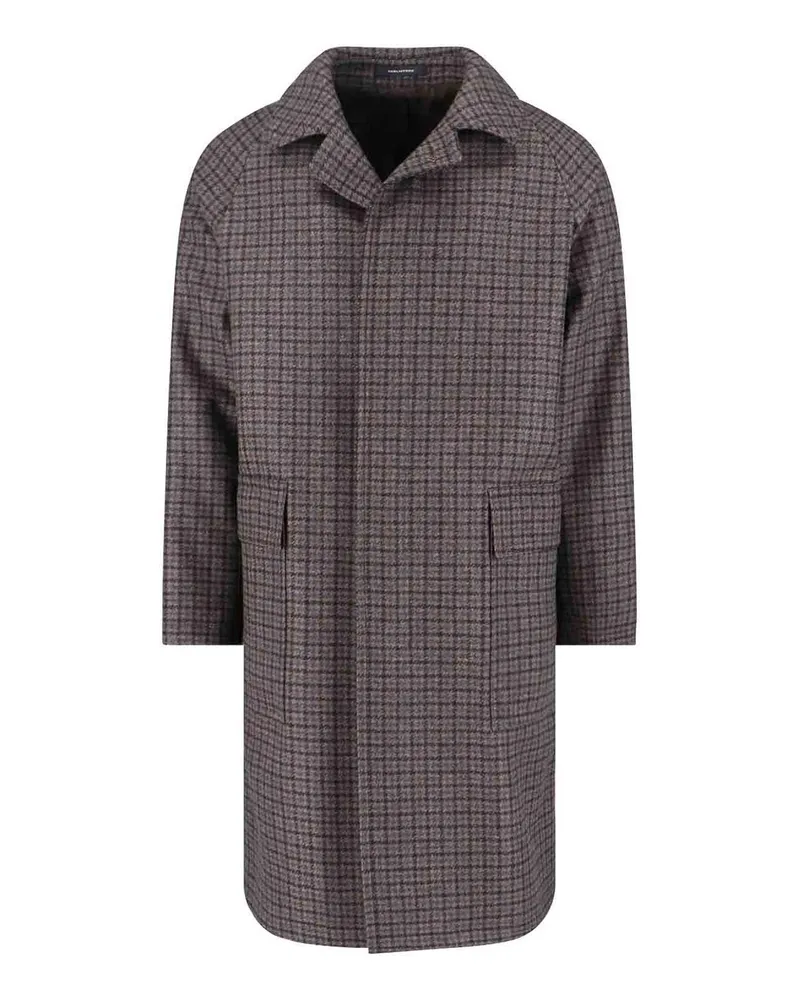 Tagliatore Knielanger Mantel - Braun Braun