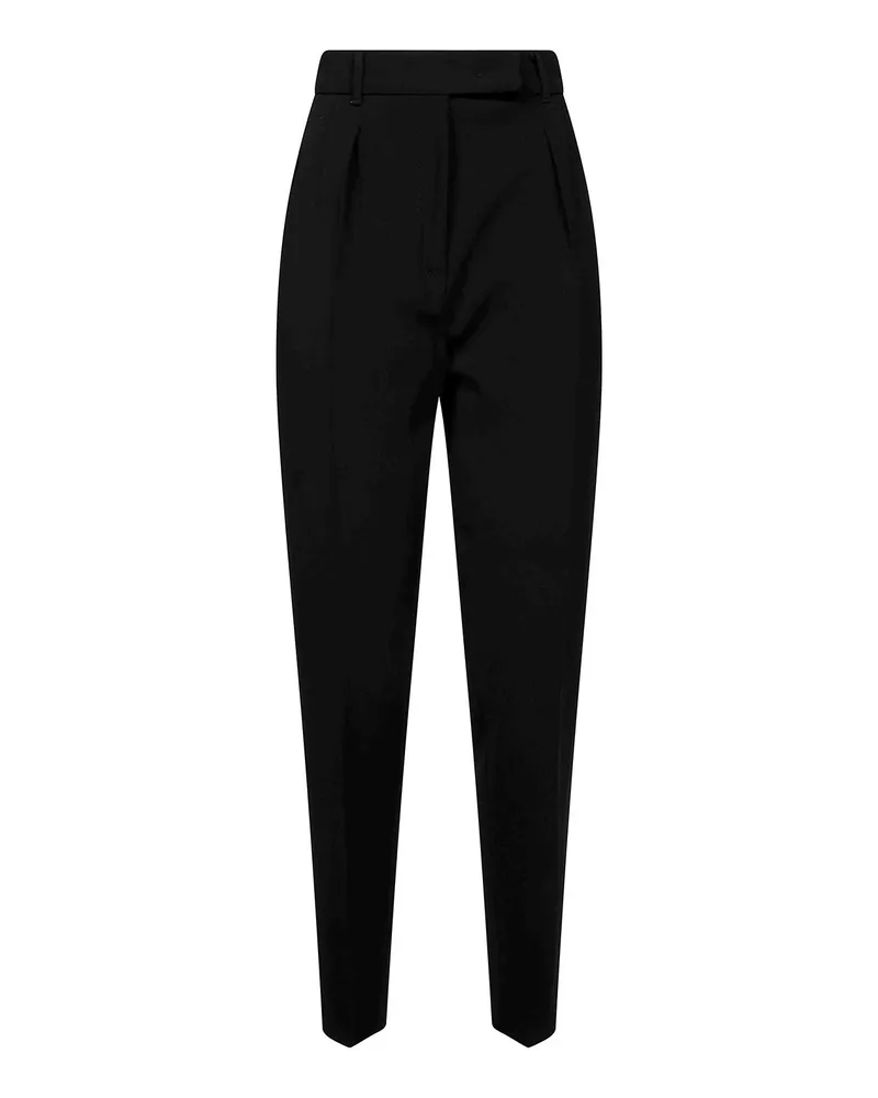 Max Mara Casual Hose - Schwarz Schwarz