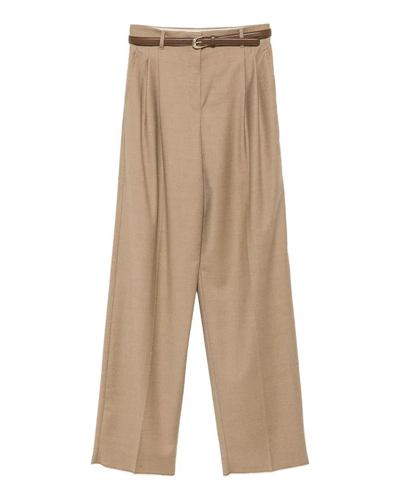 Max Mara Formale Hose - Camel Camel