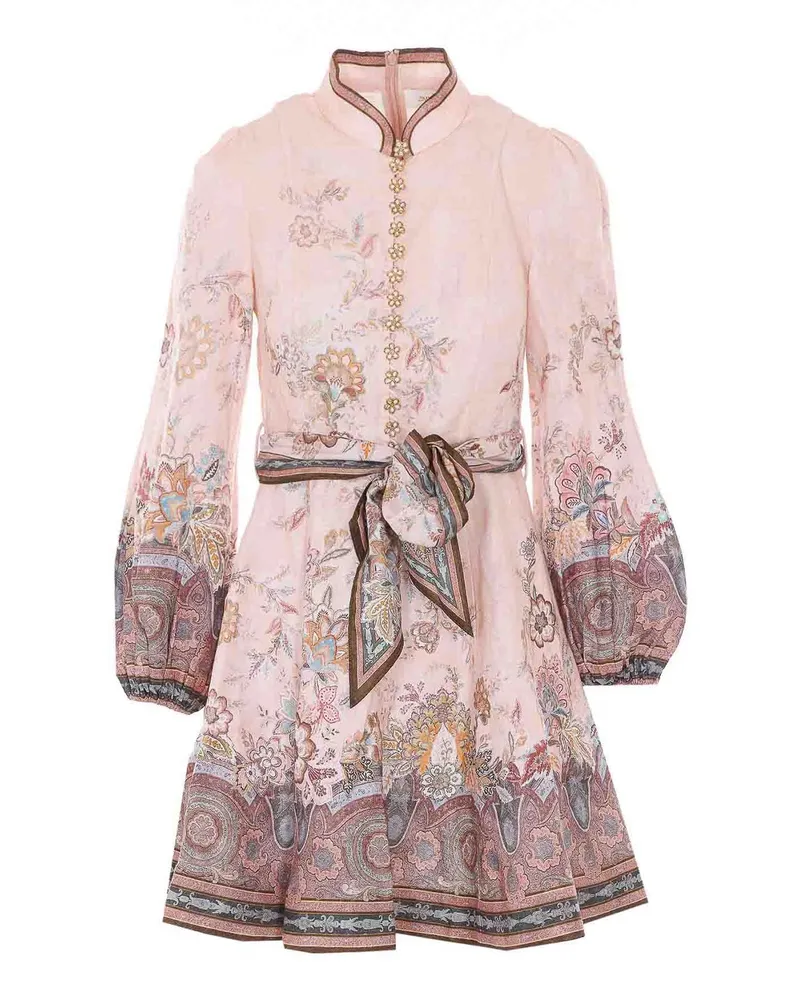 Zimmermann Rollkragenpullover - Nude Nude
