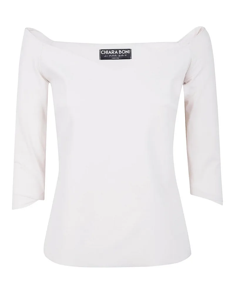 Chiara Boni Top - Weiß Weiß