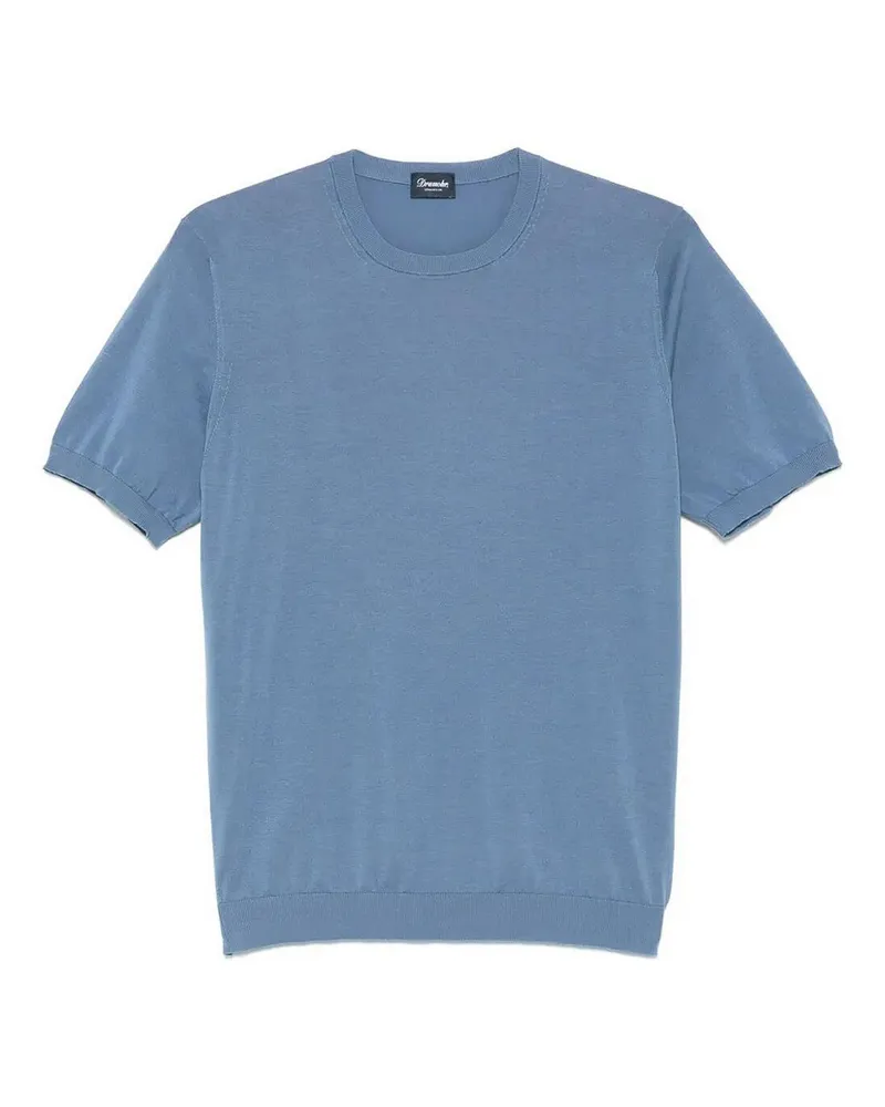 Drumohr  T-Shirt - Blau Blau