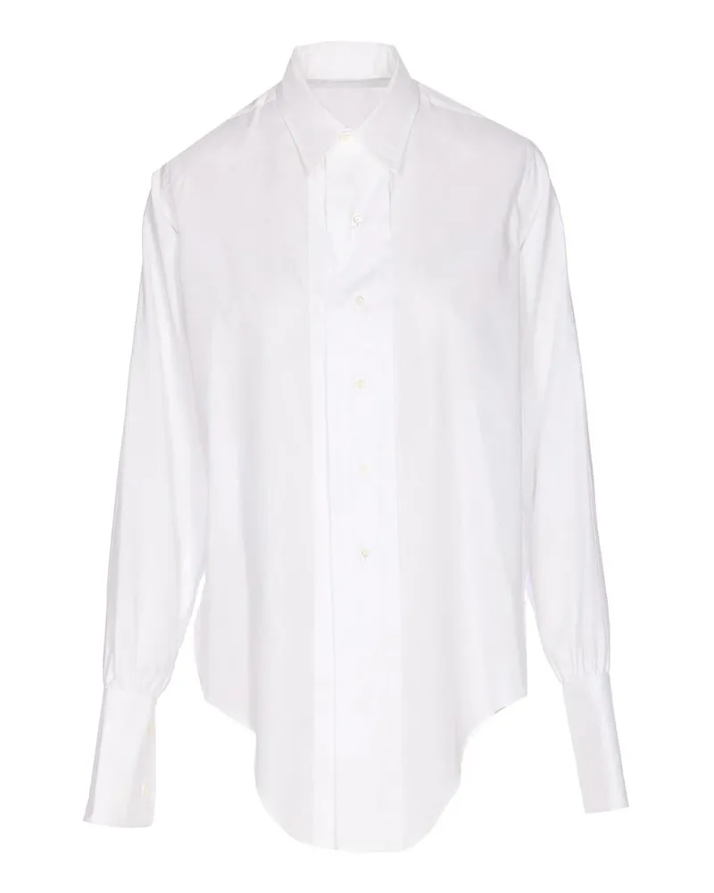 Maison Margiela Hemd - Weiß Weiß