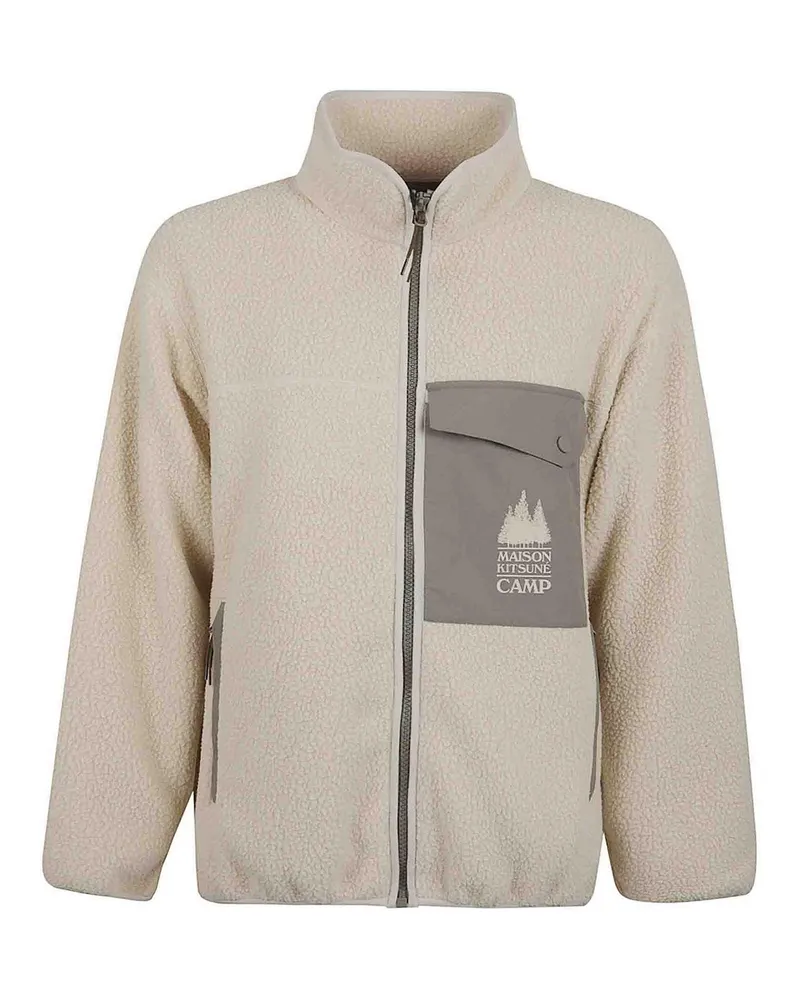 Kitsuné Casualjacke - Hellbeige Hellbeige
