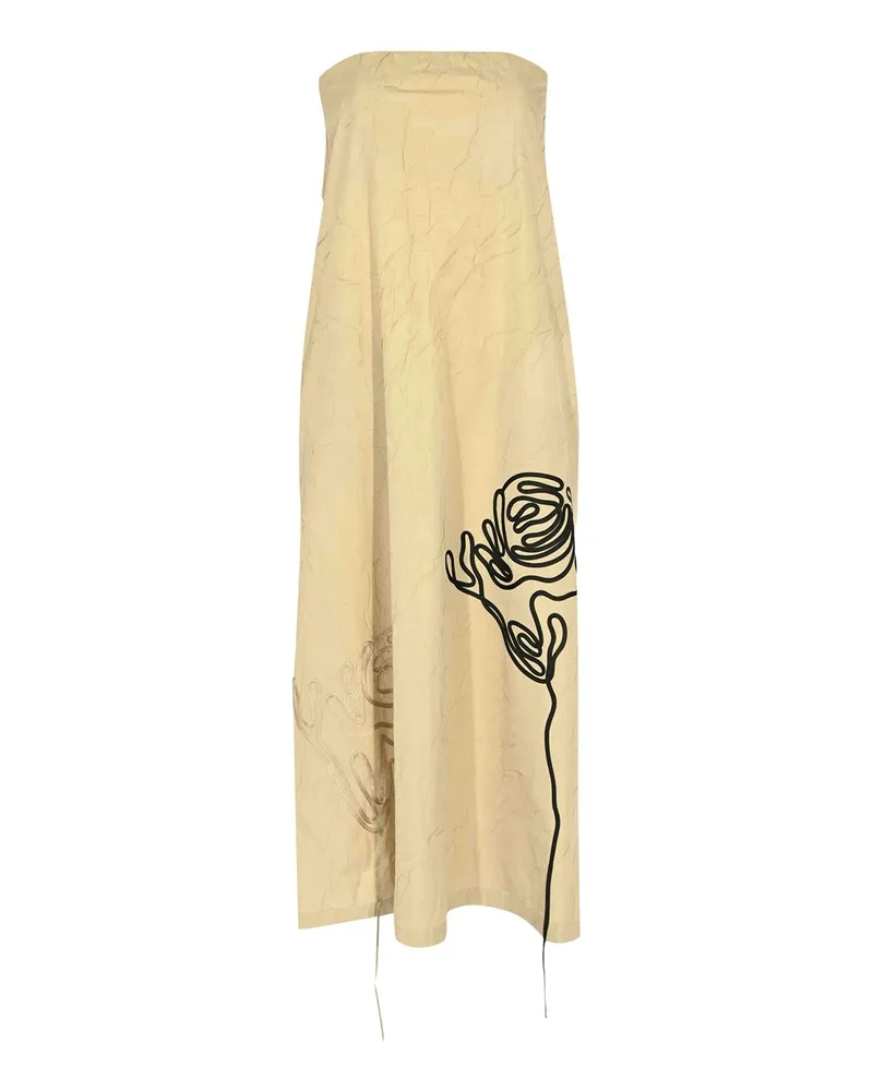 Liviana Conti Knielanges Kleid - Rosa Rosa