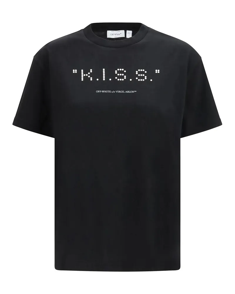 OFF-WHITE T-Shirt - Schwarz Schwarz