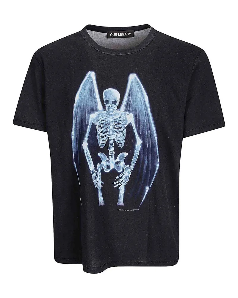 Our Legacy T-Shirt - Schwarz Schwarz
