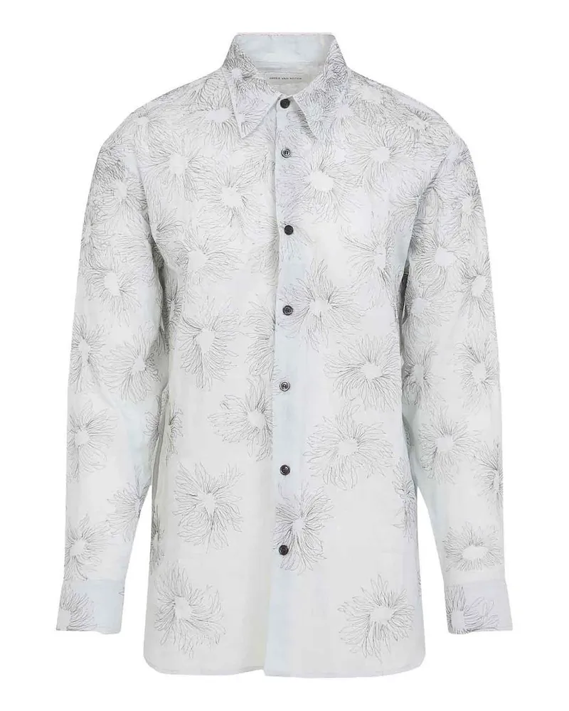 Dries van Noten Hemd - Grau Grau