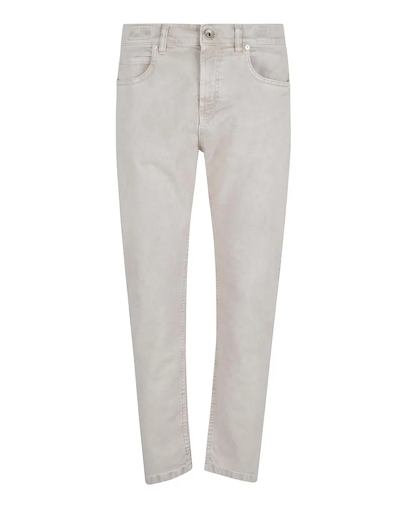 Eleventy Straight Leg Jeans - Hellbeige Hellbeige