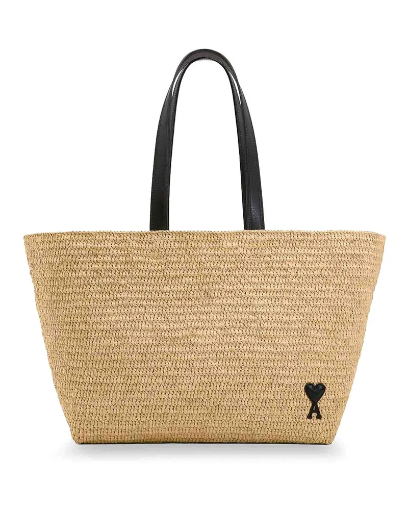 AMI Paris Schultertasche - Nude Nude