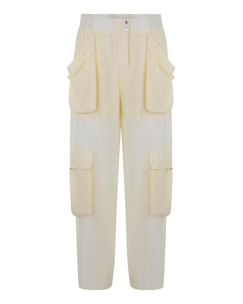 Pinko Casual Hose - Hellgelb Hellgelb