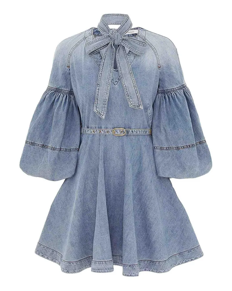 Zimmermann Kurzes Kleid - Blau Blau