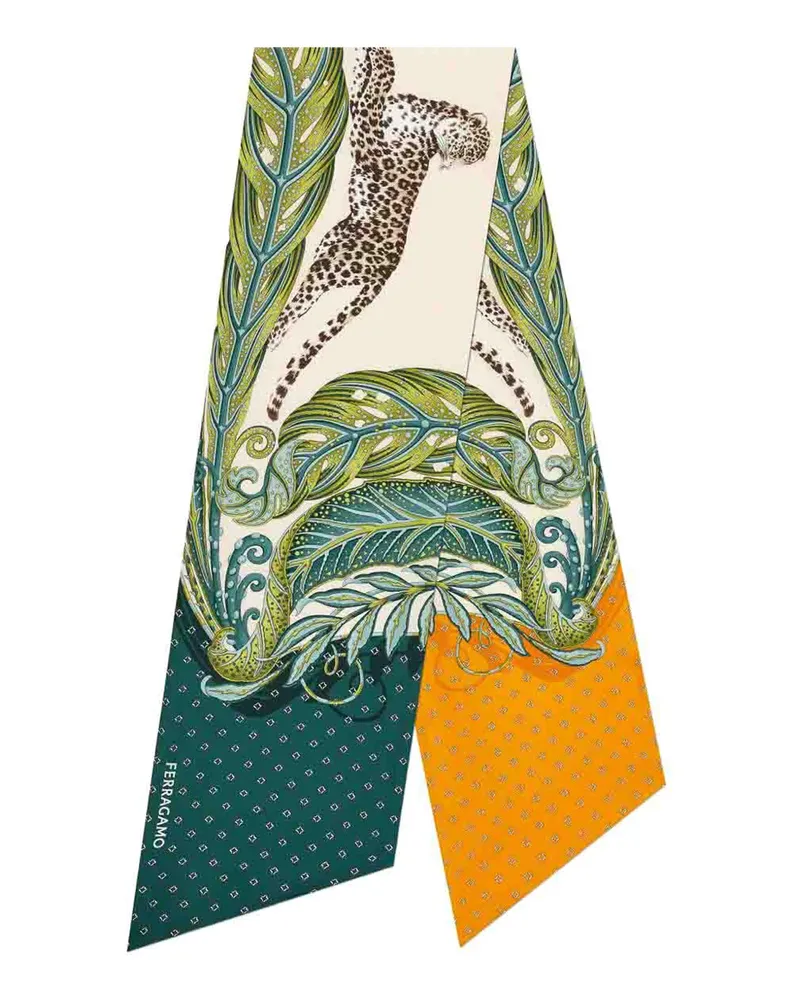 Ferragamo Stola - Grün Grün