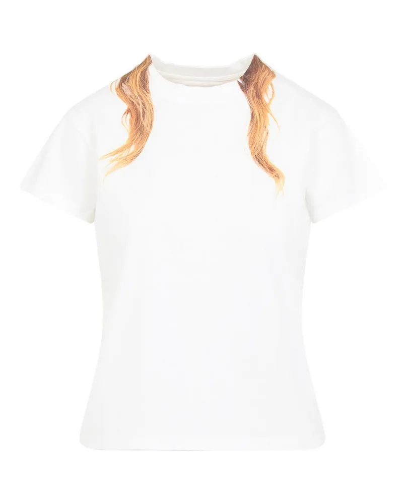 Maison Margiela T-Shirt - Creme Creme