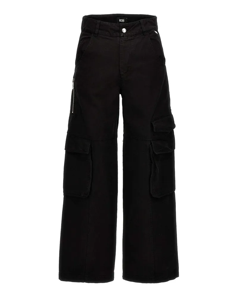 GCDS Bootcut Jeans - Schwarz Schwarz