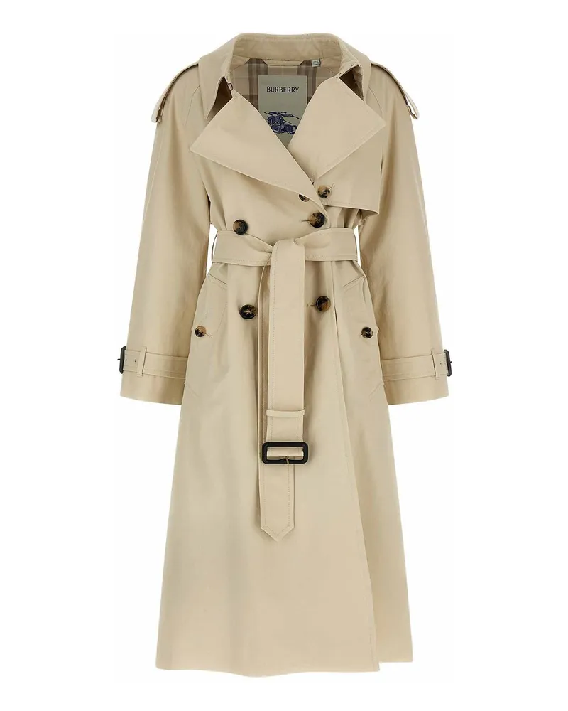 Burberry Kurzer Mantel - Beige Beige
