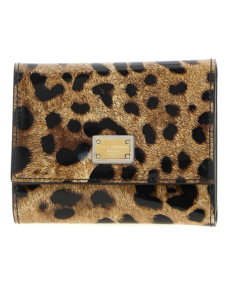 Dolce & Gabbana Portemonnaie - Bunt Animal