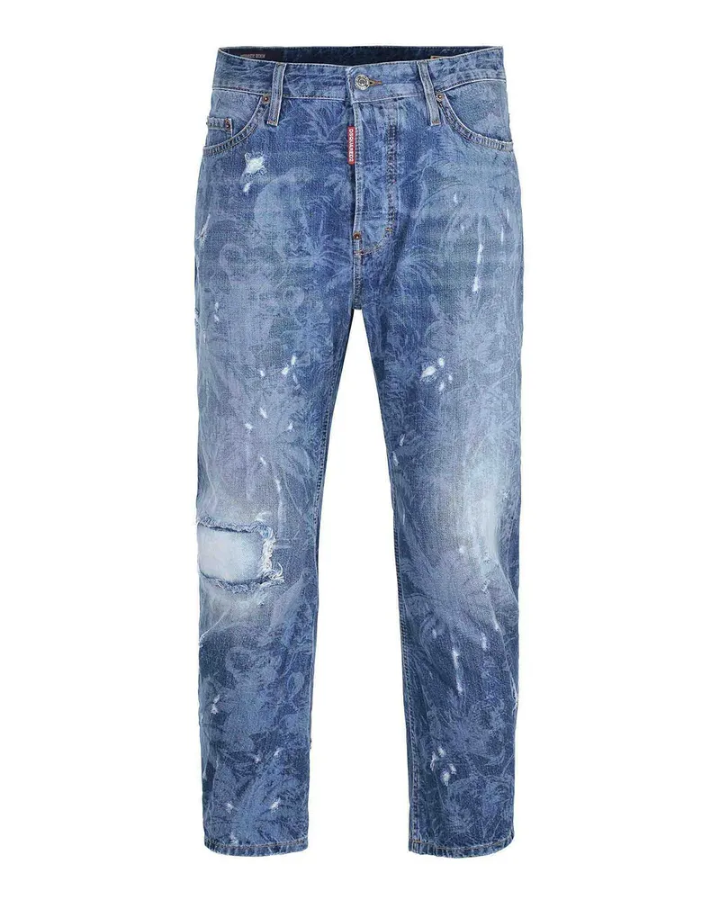 Dsquared2 Straight Leg Jeans - Denim Denim