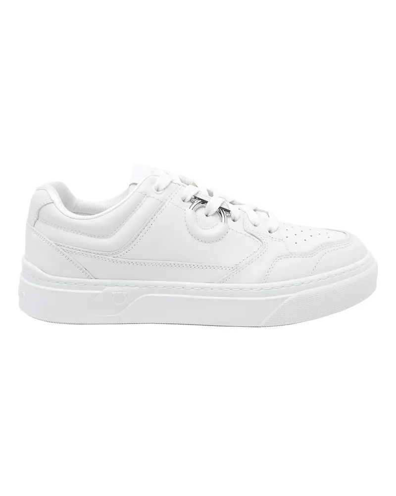 Ferragamo Sneaker - Weiß Weiß