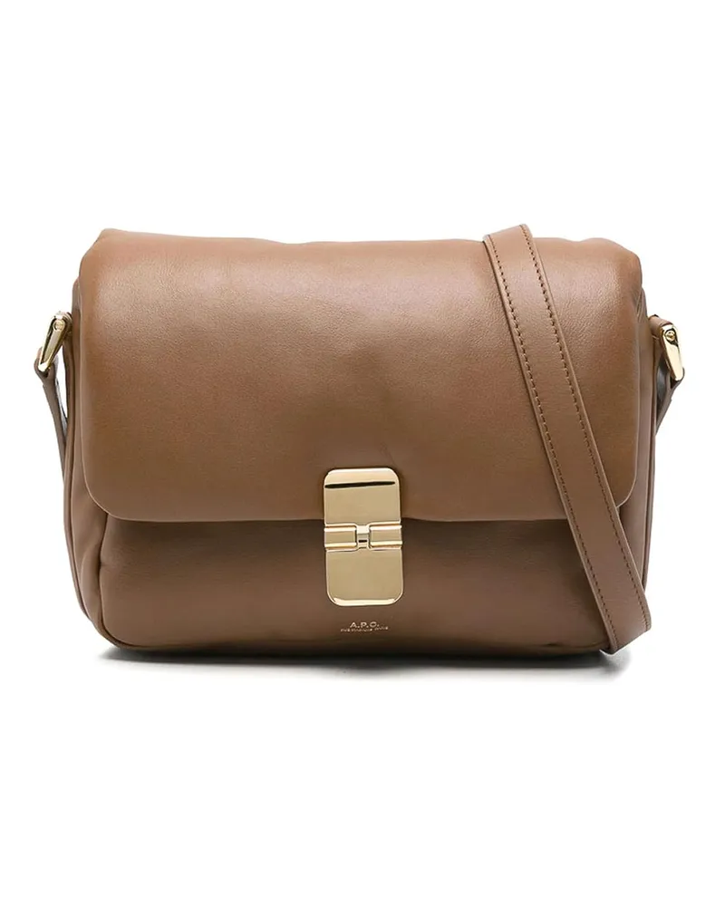 A.P.C. A. P.C. Umhängetasche - Braun Braun