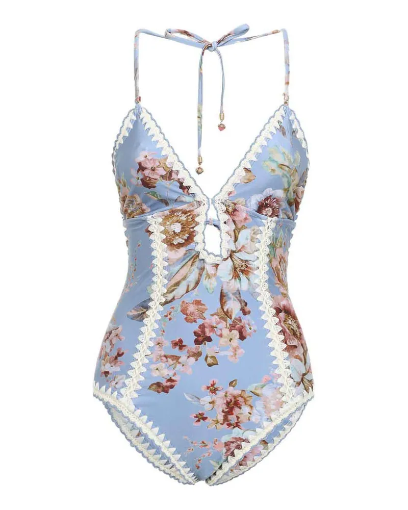 Zimmermann Badeanzug - Blau Blau