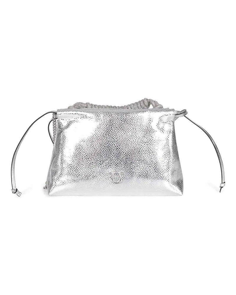 Pinko Clutch - Silber Silber