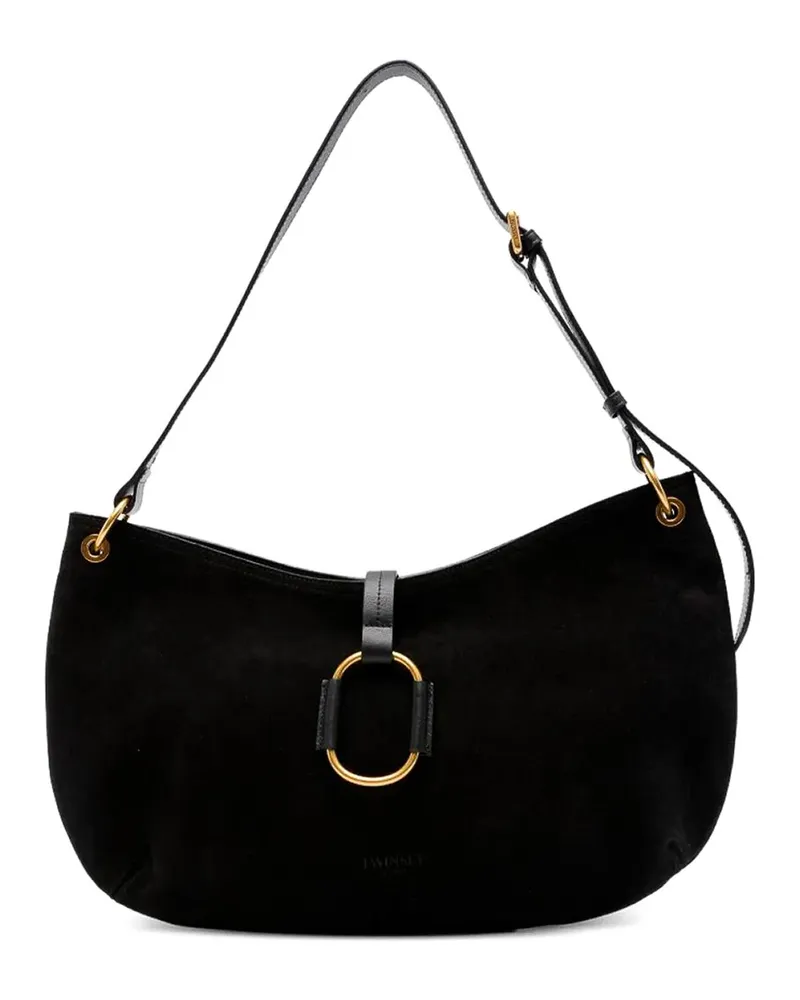 Twin-Set Schultertasche - Schwarz Schwarz