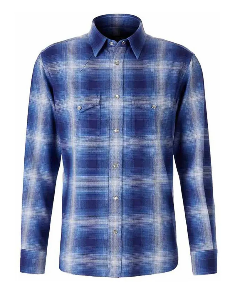 Tom Ford Hemd - Dunkelblau Dunkelblau