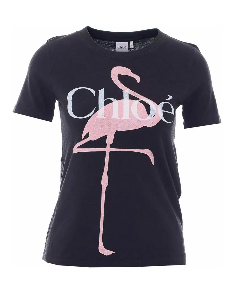 Chloé T-Shirt - Schwarz Schwarz