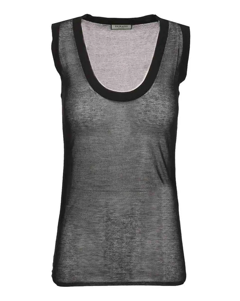 Durazzi Milano Top - Schwarz Schwarz
