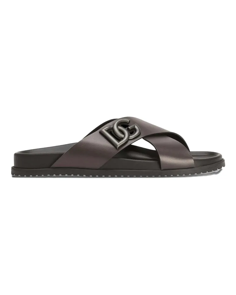 Dolce & Gabbana Sandalen - Dunkelbraun Dunkelbraun